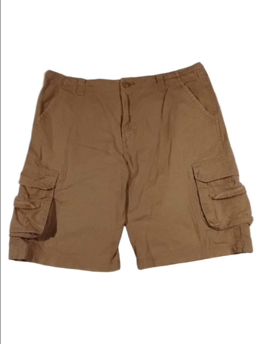 Men's Cargo Shorts - Tan Multi-Pocket Utility